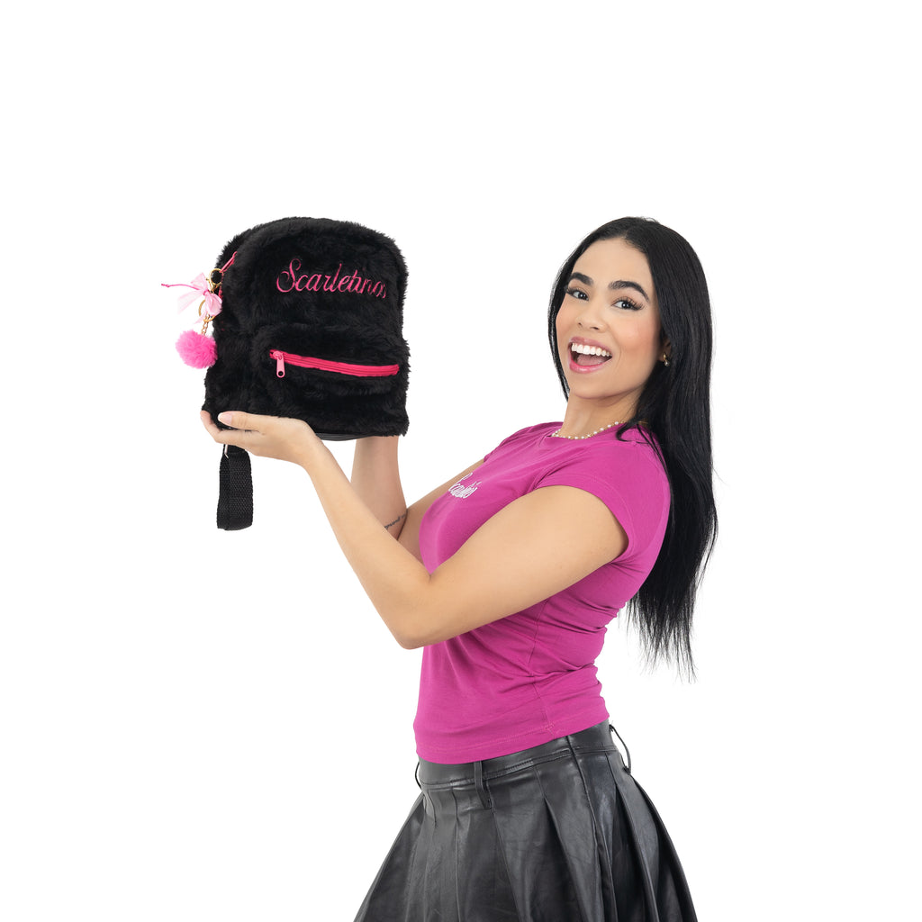 Mini Mochila Preta